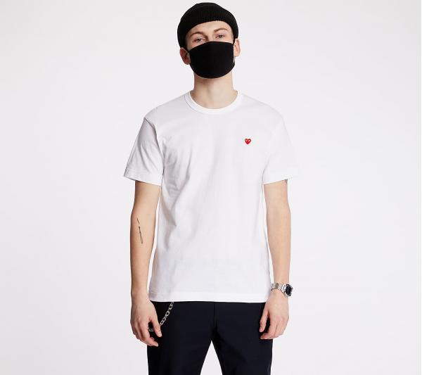Comme des Garçons PLAY Tee White