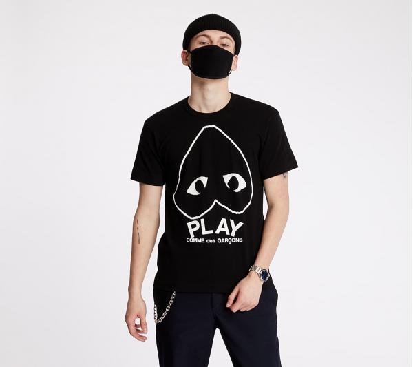 Comme des Garçons PLAY Tee Black
