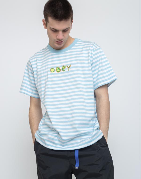 Obey Buggs Tee Ss Sky Blue Multi M