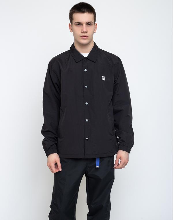 Obey Icon Coaches Jacket Black M