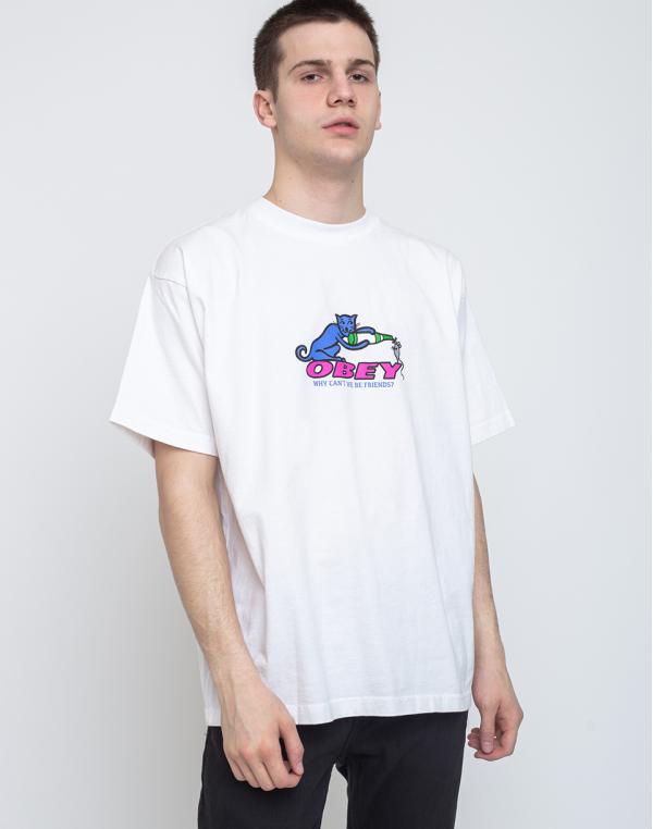 Obey Why Can't We Be Friends White S