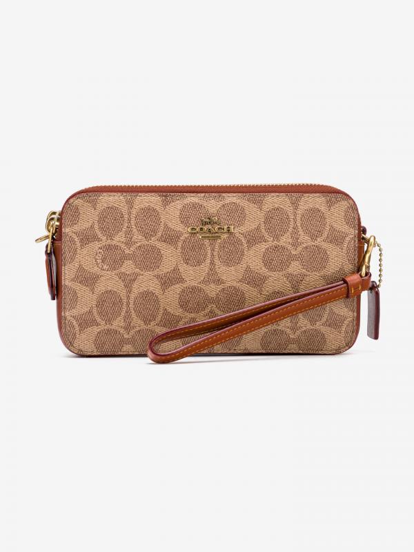Cross body bag Coach Hnědá