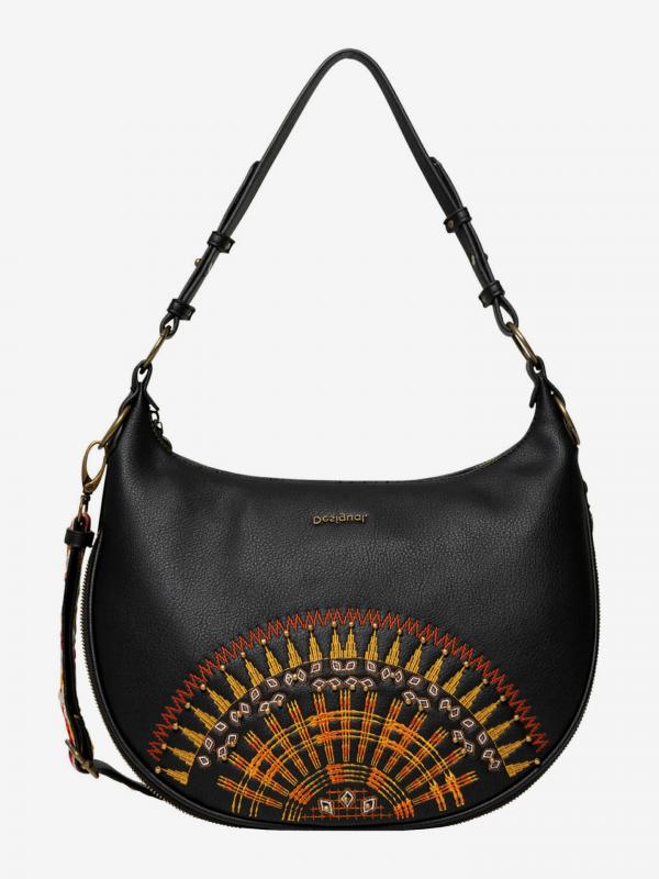 African Mandala Kabelka Desigual Černá