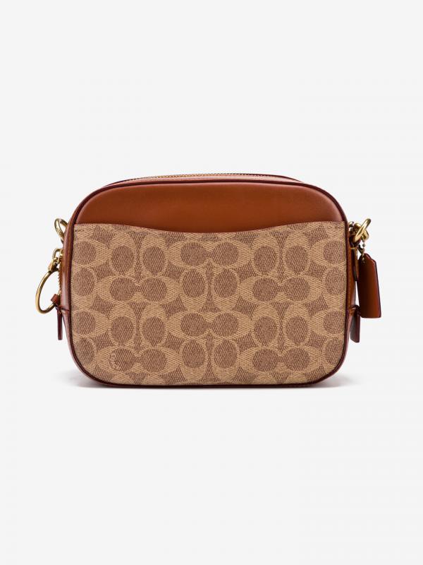 Cross body bag Coach Hnědá