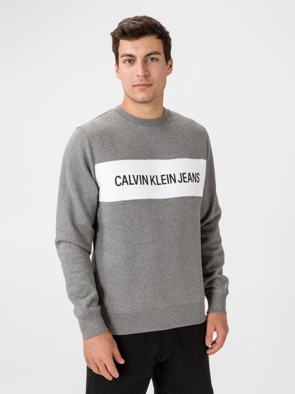 Mikina Calvin Klein Šedá