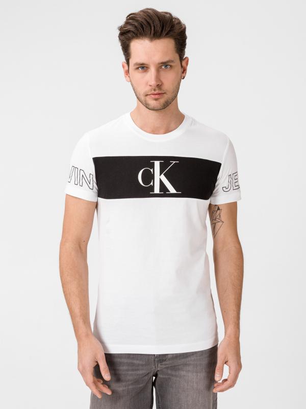 Statement Triko Calvin Klein Bílá