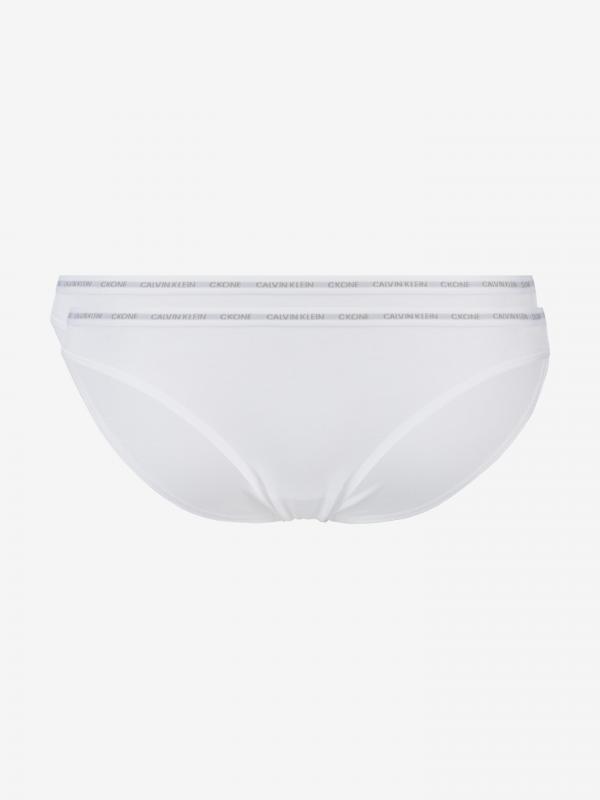 Kalhotky 2 ks Calvin Klein Bílá