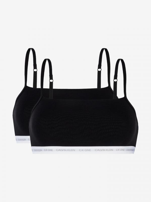 Podprsenka 2 ks Calvin Klein Černá
