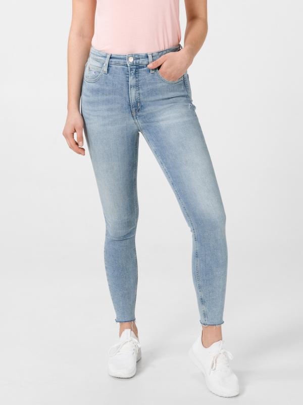Jeans Calvin Klein Modrá