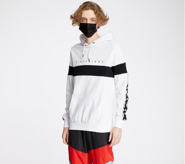 Kappa Authentic La Caspor Hoodie White/ Black