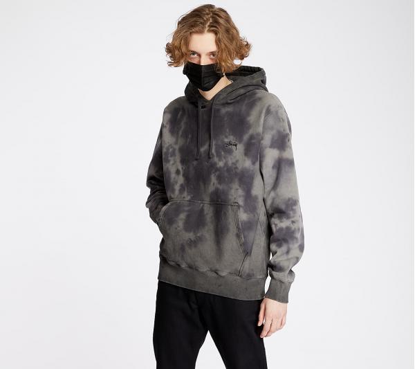 Stüssy Crystal Wash Hoodie Black