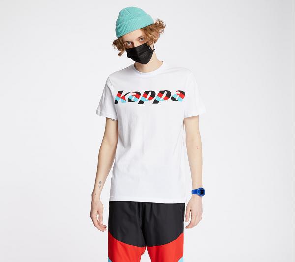 Kappa Authentic Race Cantid Tee White