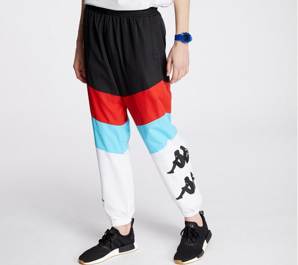 Kappa Authentic Race Clovy Pants Black/ Red/ Turq/ White