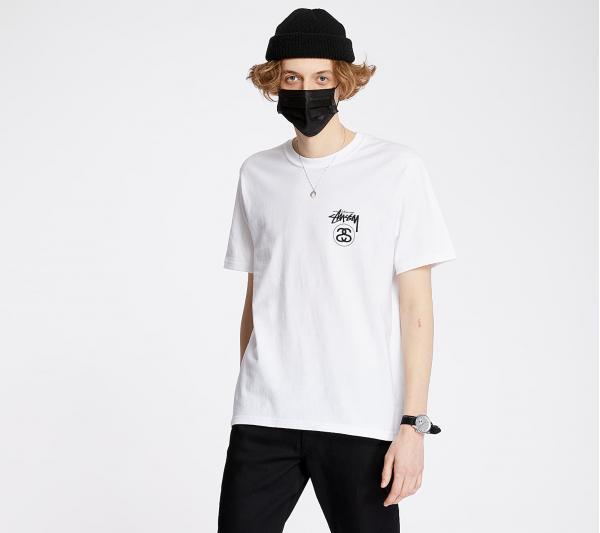 Stüssy Stock Link Tee White