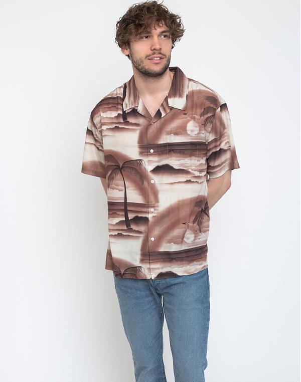 Stüssy Island Shirt Brown L