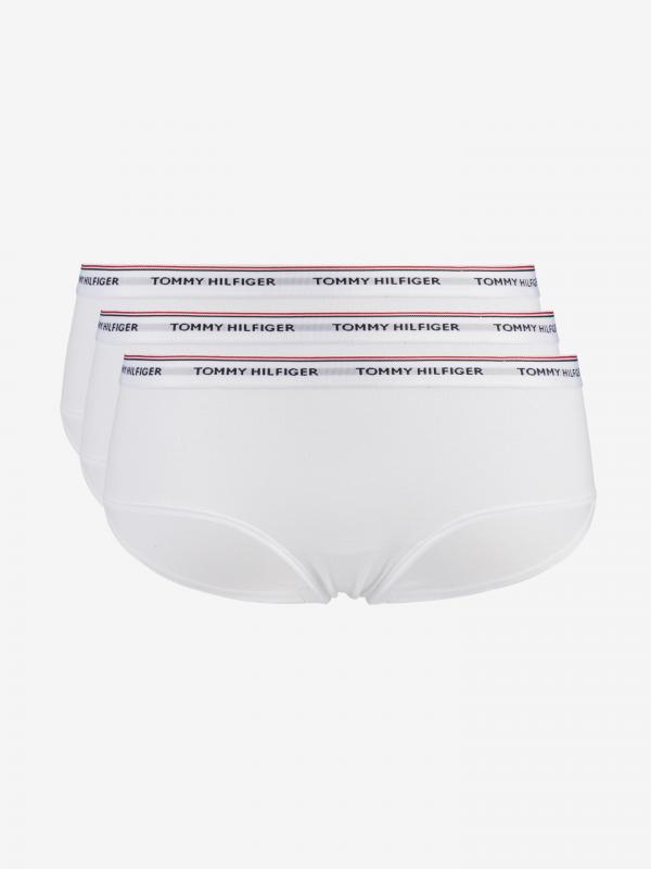 Kalhotky 3 ks Tommy Hilfiger Bílá