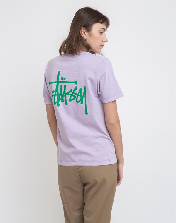 Stüssy Basic Pig. Dyed Tee Levander XS