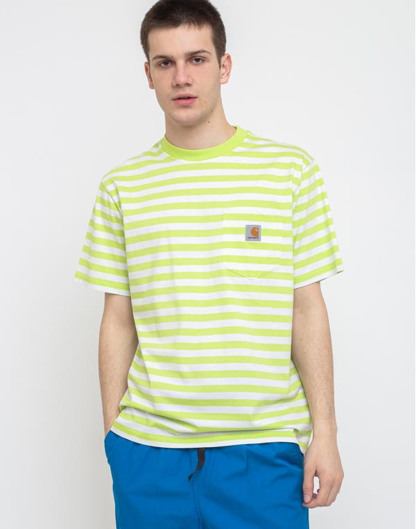 Carhartt WIP S/s Scotty Pocket T-Shirt Scotty Stripe/Lime/White M