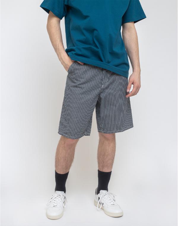 Carhartt WIP Single Knee Short Blue/White Rinsed 31