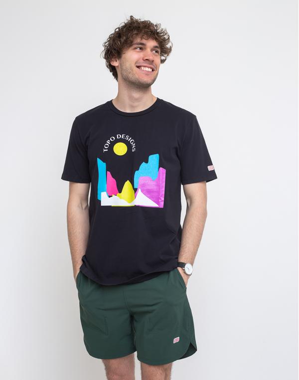 Topo Designs Sun Tee M Black M