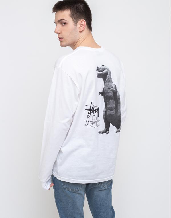 Stüssy Big & Meaty Ls Tee White L