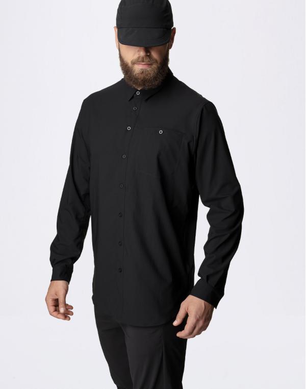 Houdini Sportswear M's Longsleeve Shirt True Black L