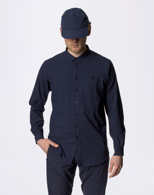 Houdini Sportswear M's Longsleeve Shirt Blue Illusion XL