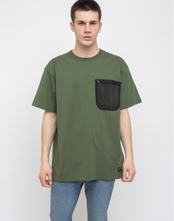 Carhartt WIP S/s Military Mesh Pocket T-S Dollar Green L
