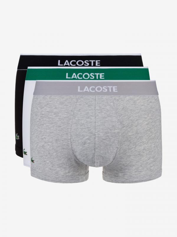 Boxerky 3 ks Lacoste Barevná