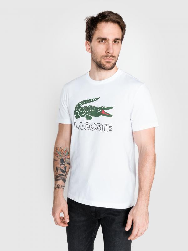 Triko Lacoste Bílá