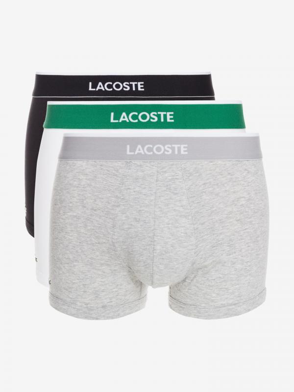 Boxerky 3 ks Lacoste Barevná