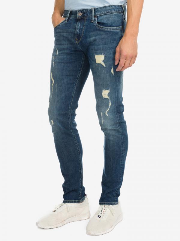Hatch Jeans Pepe Jeans Modrá