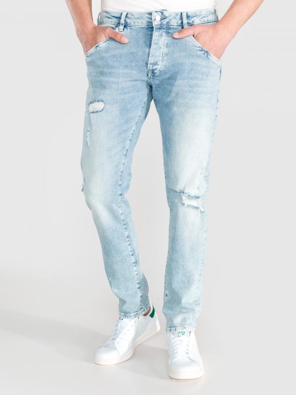 Stanley Jeans Pepe Jeans Modrá