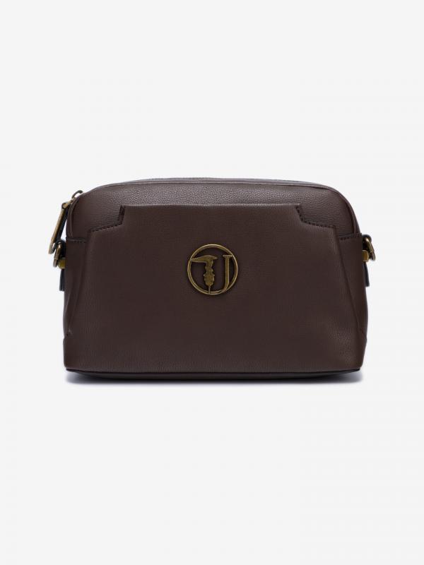 Rabarbaro Cross body bag Trussardi Jeans Hnědá
