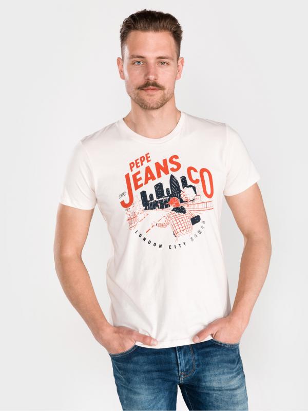 Bruno Triko Pepe Jeans Bílá