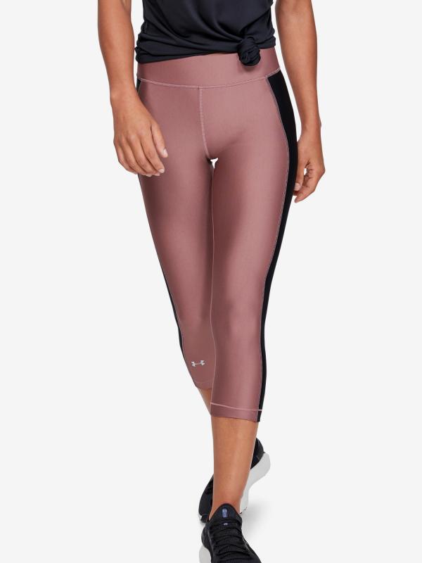 Kompresní legíny Under Armour Hg Armour Capri Růžová