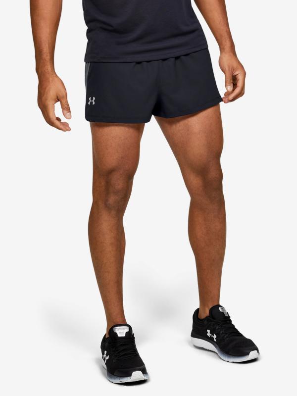 Kraťasy Under Armour Launch Sw Split Short Černá