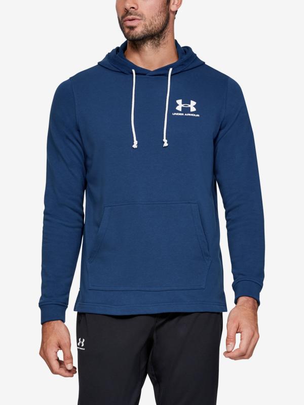Mikina Under Armour Sportstyle Terry Hoodie Modrá