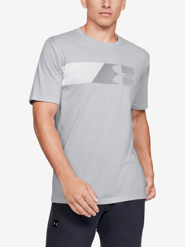 Tričko Under Armour Fast Left Chest 2.0 Ss Šedá