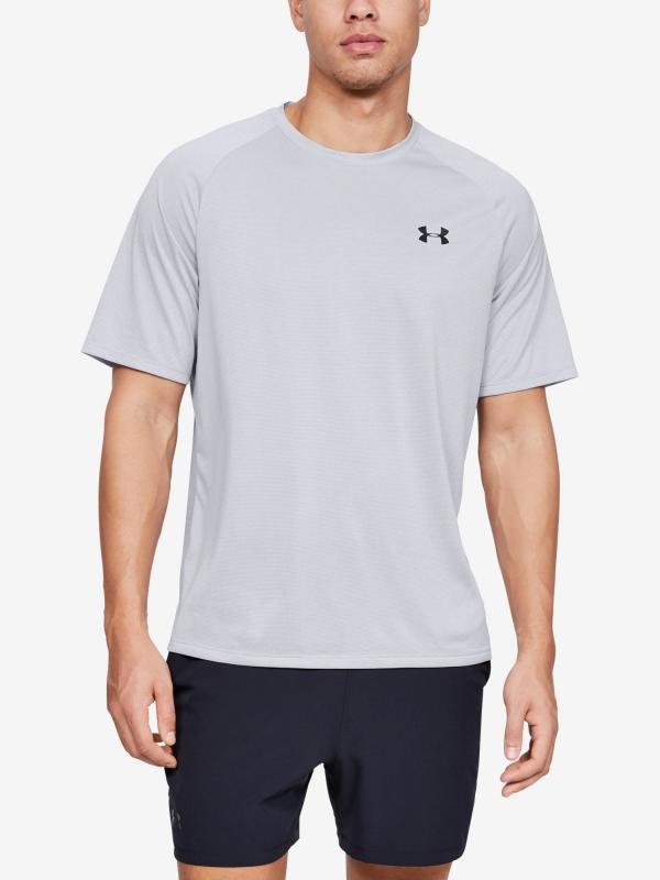 Tričko Under Armour Tech 2.0 Ss Tee Novelty Šedá