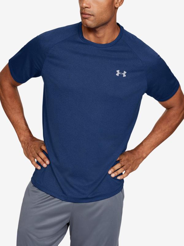 Tričko Under Armour Tech 2.0 Ss Tee Novelty Modrá