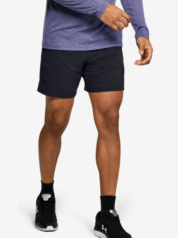 Kraťasy Under Armour M Qlifier Speedpocket 7'' Linerless Černá