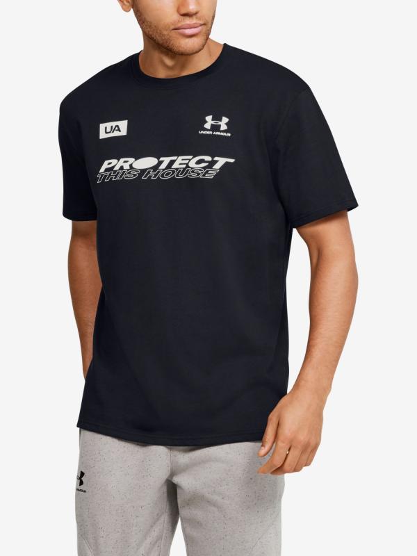 Tričko Under Armour Pth Back Ss Černá