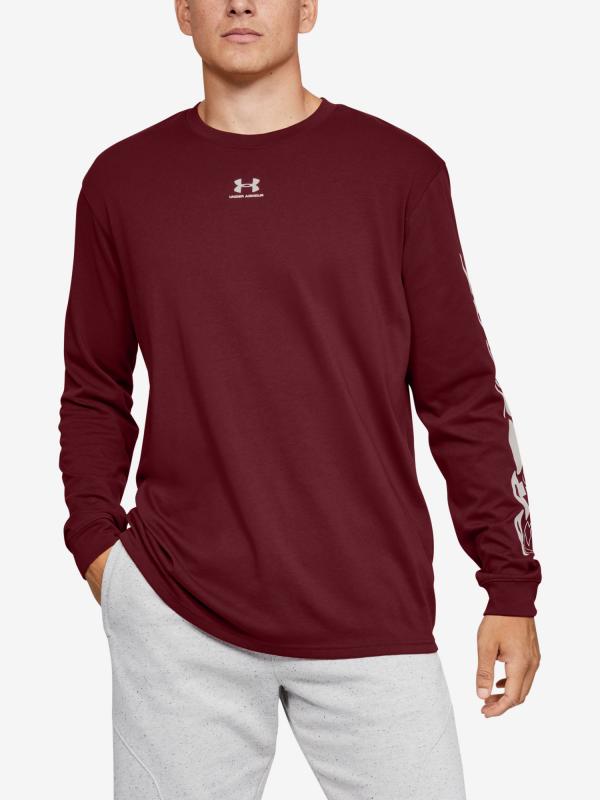 Tričko Under Armour Pth Sleeve Ls Červená