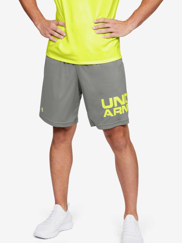 Kraťasy Under Armour Tech Wordmark Shorts Šedá