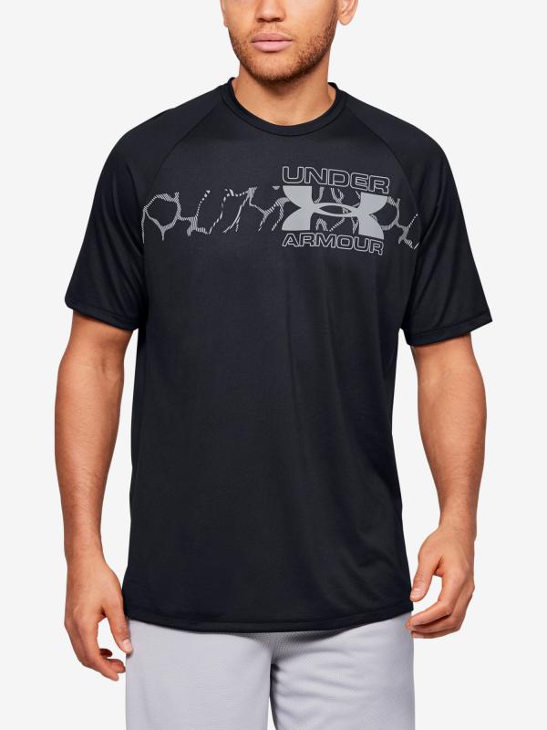 Tričko Under Armour Tech 2.0 Graphic Ss Černá