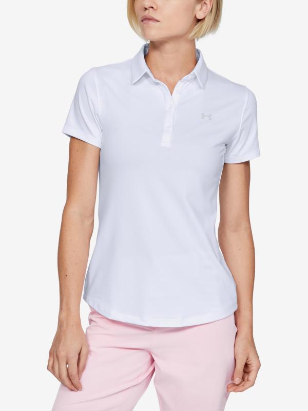 Tričko Under Armour Zinger Short Sleeve Polo Bílá