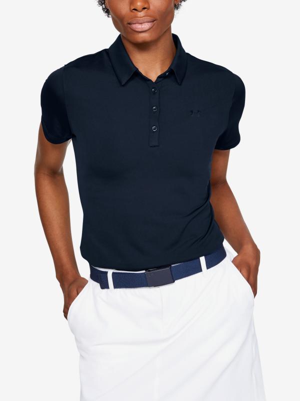 Tričko Under Armour Zinger Short Sleeve Polo Modrá