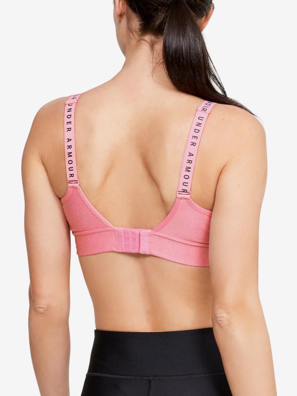 Podprsenka Under Armour Infinity Mid Heather Bra Růžová