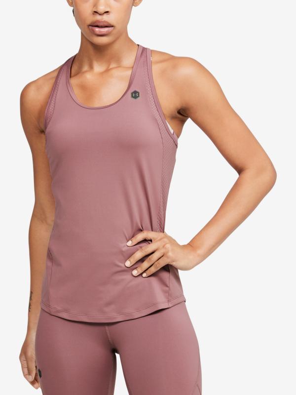 Tílko Under Armour Rush Tank Růžová